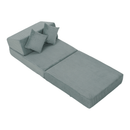 Összecsukható matrac/fotel, 2v1, mentol, PELOS