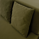 Összecsukható matrac/fotel, 2v1, olivazöld, PELOS