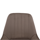 Étkezőszék, szürkésbarna Taupe/gold króm-arany, PERLIA