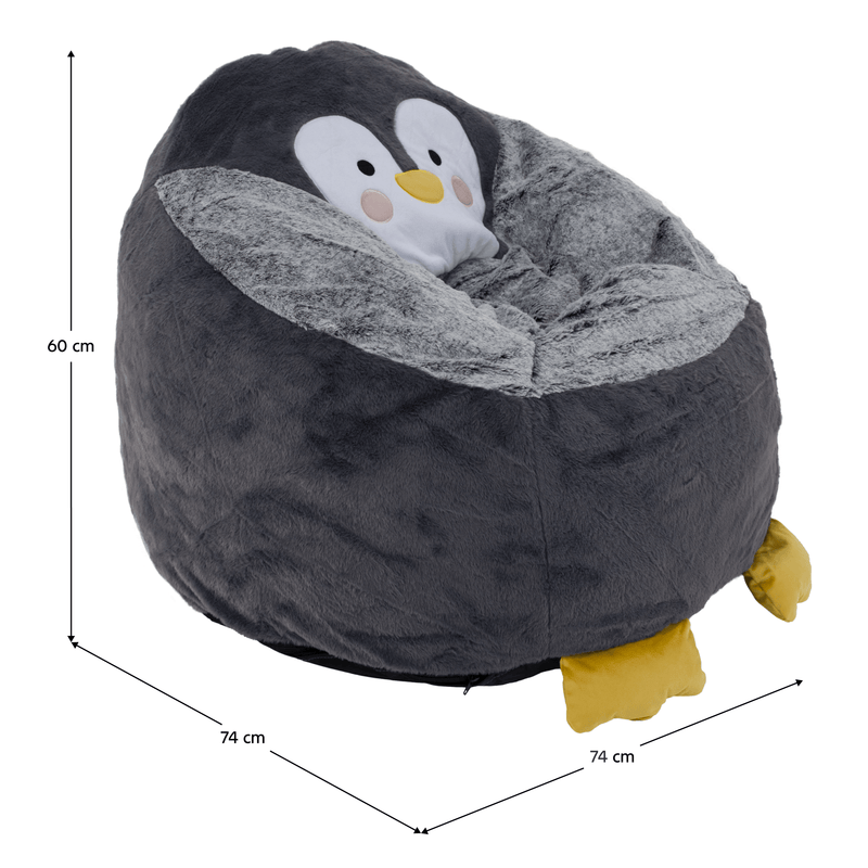 Babzsák pingvin, szürke, PINGO