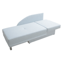 Kanapé ágyfunkcióval, világoskék anyag, jobbos kivitel, LAUREL