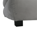 Kanapé ágyfunkcióval, szürke/türkiz, CLIV