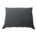 Kinyitható kanapé, szürke-fekete szövet, balos, LAUREL