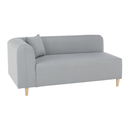 Kanapé, szürke, balos, BROKEN