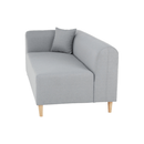 Kanapé, szürke, balos, BROKEN