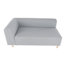 Kanapé, szürke, balos, BROKEN