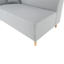 Kanapé, szürke, balos, BROKEN