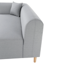 Kanapé, szürke, balos, BROKEN