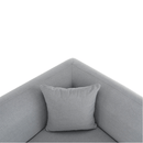 Kanapé, szürke, balos, BROKEN