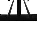 Görgős ruhaálvány, rozsdamentes fém/fekte műanyag, HILAR