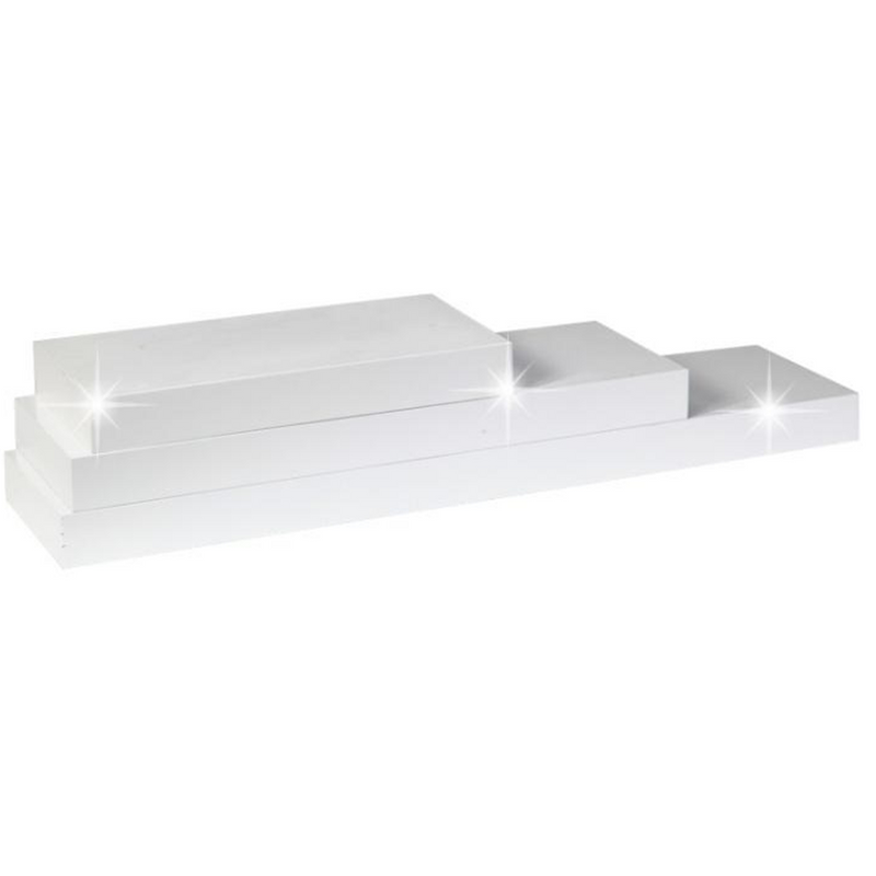 Polc, fényes fehéres, 30x25, GANA FY 11044-5