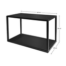 Polc, fekete, ARAKA/MENZO/SIBER ONE LOFT 60 G-36