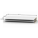 Polcok 3 db, fehér, BETTY 4 BE04-007-00