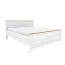 Ágy Z2, 160x200, tölgy craft arany/tölgy craft fehér, SUDBURY