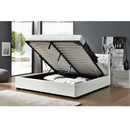 ágy rakodótérrel, fehér, 160x200, DORLEN 2 New