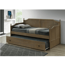 Ágy pótággyal, antik tölgy, BAROBA