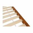 Ágy, tűnyalábos fenyőfa tölgy árnyalatban, 160x200, PROVO