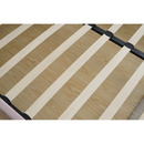 Ágy, rózsaszín/króm arany matt, 180x200, KAISA