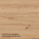 Felső polcos szekrény, fehér, LULA 30 G-90 OTW