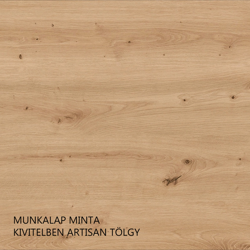 Alsó nyitott szekrény, artisan tölgy, LULA 15D OTW BB