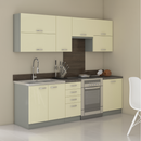 felsőszekrény, bézs magas fényezéssel, PRADO 40 G-72 1F