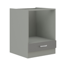 alsószekrény, szürke magas fényezéssel, PRADO 60 DG BB