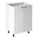 Alsószekrény ajtóval D60, fehér/sosna andersen, PROVANCE