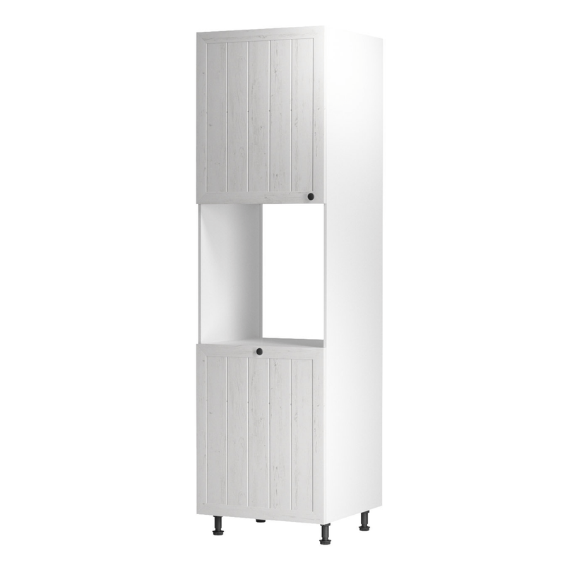 Élelmiszer szekrény D60P, fehér/sosna andersen, balos, PROVANCE