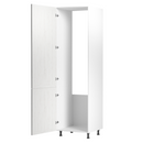 Hűtőgép szekrény, fehér/sosna andersen, balos, PROVANCE D60R