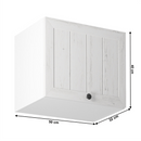 Felsőszekrény G50K, fehér/sosna andersen, PROVANCE