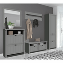 Komód, szürke, PROVANCE LWK