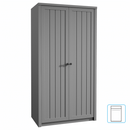 Szekrény S2D, szürke, PROVANCE