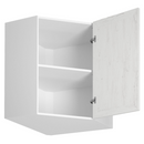 Felső sarokszekrény G60N, fehér/sosna andersen, jobb, PROVANCE