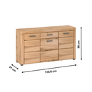 Komód, appalachian tölgy, PUSAN E