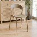 Rakásolható szék, bézs, RADANA NEW