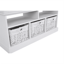 Lóca 3 kosárral, fehér, RAFAELLO