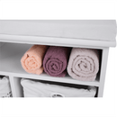 Lóca 3 kosárral, fehér, RAFAELLO