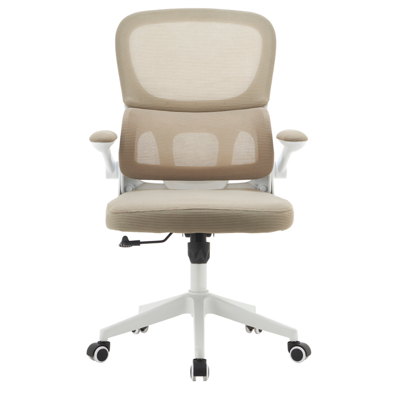 Irodai szék, bézs/fehér, RAKIN