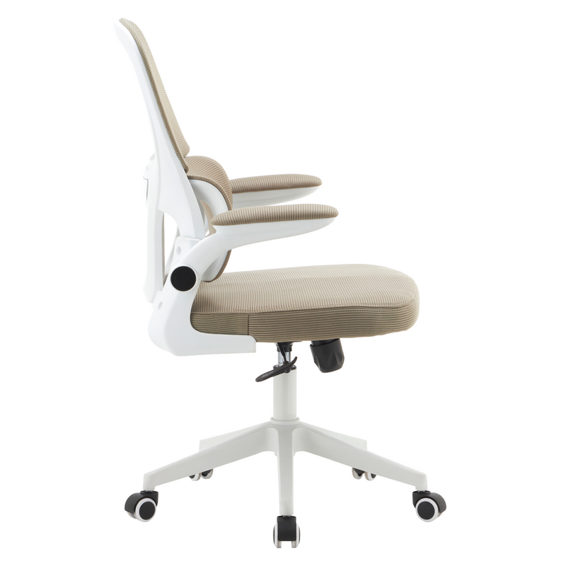 Irodai szék, bézs/fehér, RAKIN