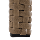 Kerti rattan szett, természetes/világosszürke, RANDI