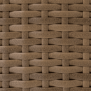 Kerti rattan szett, természetes/világosszürke, RANDI