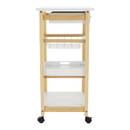 Zsurkocsi, fehér/természetes, RAPID