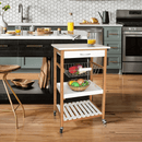 Zsurkocsi, fehér/természetes, RAPID