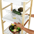 Zsurkocsi, fehér/természetes, RAPID