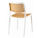 Rakásolható szék, fehér/bézs, RAVID TYP 1