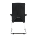 Tárgyalószék, fekete, RAVIL