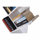 Könyvespolc, fehér, BAKI NEW TYP 2