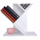 Könyvespolc, fehér, BAKI NEW TYP 2