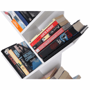 Könyvespolc, fehér, BAKI NEW TYP 2