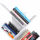 Könyvespolc, fehér, BAKI NEW TYP 2